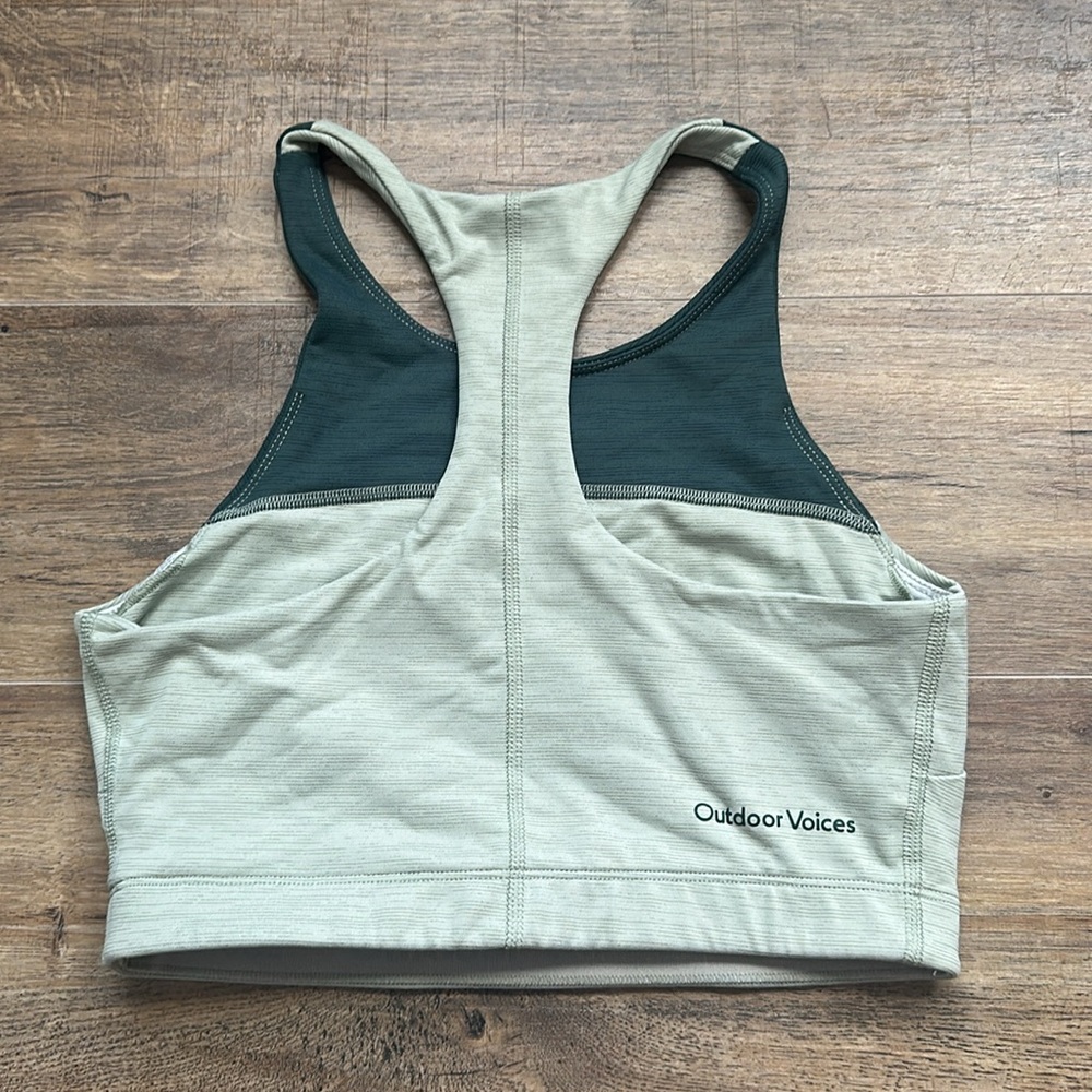 Outdoor Voices Racer Back Sports Bra #363N - Picture 2 of 3
